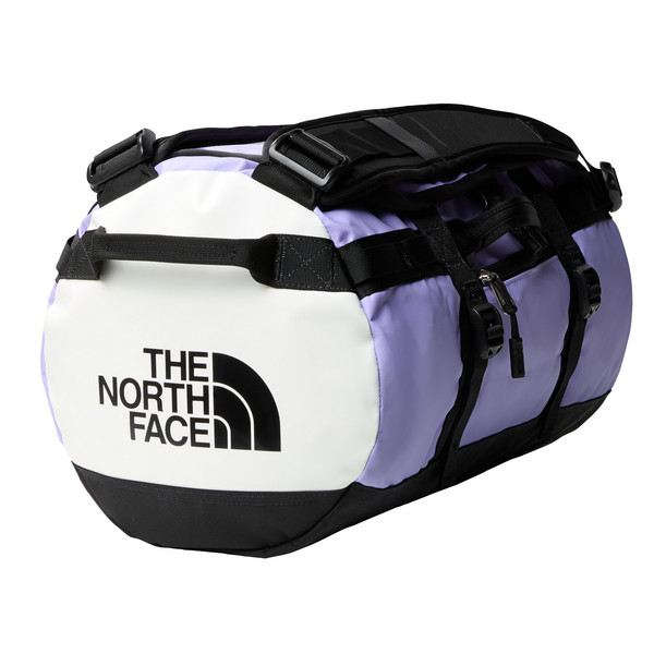 The North Face BASE CAMP DUFFEL XS Reisetasche HIGH PURPLE/ASTRO LIME/