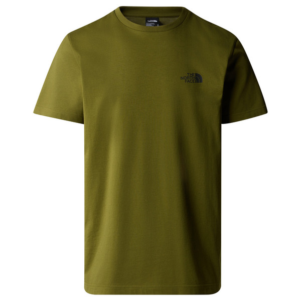 The North Face M S/S SIMPLE DOME TEE Herren T-Shirt FOREST OLIVE
