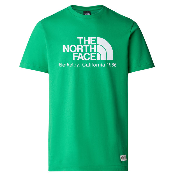 The North Face M BERKELEY CALIFORNIA S/S TEE- IN SCRAP Herren T-Shirt OPTIC EMERALD