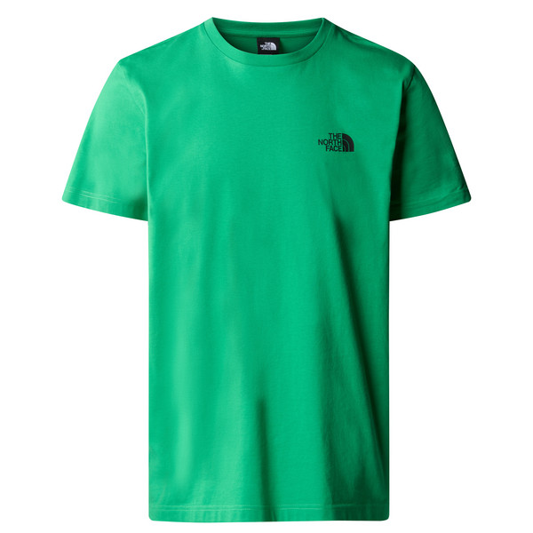 The North Face M S/S SIMPLE DOME TEE Herren T-Shirt OPTIC EMERALD