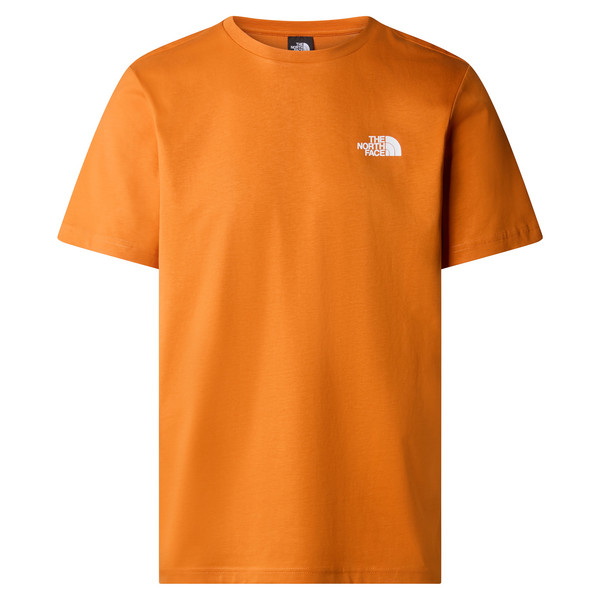The North Face M S/S REDBOX TEE Herren T-Shirt DESERT RUST