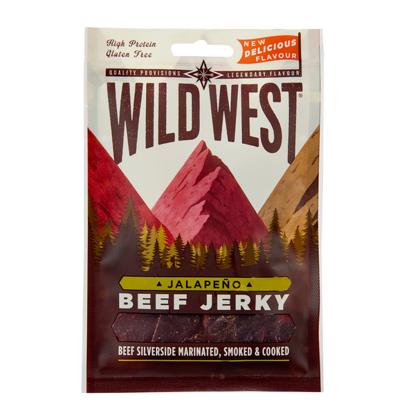Wild West Beef Jerky WILDWEST BEEF JALAPENO Trockenfleisch ASSORTED