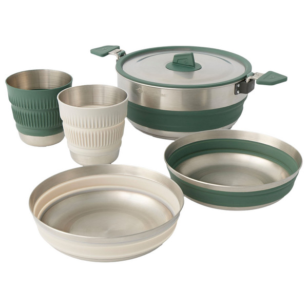 Sea to Summit DETOUR STAINLESS STEEL ONE POT COOK SET W/ 3L POT Campinggeschirr ASSORTED
