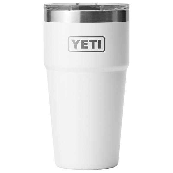 Yeti Coolers SINGLE 20 OZ STACKABLE CUP Thermobecher WHITE