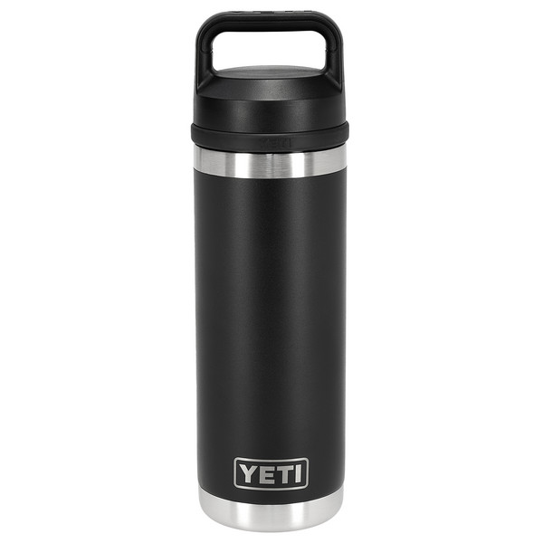 Yeti Coolers RAMBLER 18 OZ BOTTLE CHUG V2 Trinkflasche BLACK