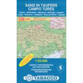  TABACCO 036 SAND IN TAUFERS  - Wanderkarte