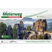  Malerweg - Sächsische Schweiz 1 : 30 000  - Wanderkarte