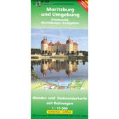  Moritzburg und Umgebung - Friedewald - Moritzburger Teichgebiet 1 : 15 000  - Wanderkarte