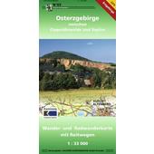  Osterzgebirge zwischen Dippoldiswalde und Teplice 1 : 33 000  - Wanderkarte