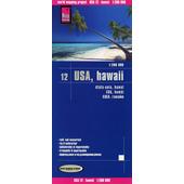  Reise Know-How Landkarte USA 12, Hawaii  1 : 200 000  - Straßenkarte