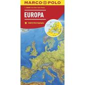  MARCO POLO Länderkarte Europa, physisch 1:2 500 000  - Straßenkarte