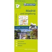  Michelin Madrid und Umgebung 1 : 170 000  - Straßenkarte