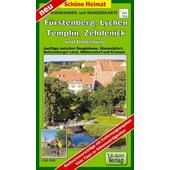 Radwander- und Wanderkarte Fürstenberg, Lychen, Templin, Zehdenick und Umgebung1 : 50 000  - Wanderkarte