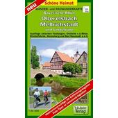  Bayerische Rhön, Oberelsbach, Mellrichstadt und Umgebung Radwander- und Wanderkarte 1 : 35 000  - Wanderkarte