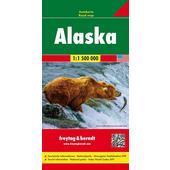  F+B ALASKA, AUTOKARTE 1:1 500 000  - Straßenkarte