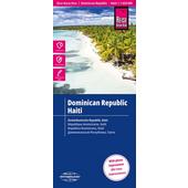  Reise Know-How Landkarte Dominikanische Republik, Haiti 1 : 450.000  - Straßenkarte