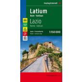  Latium - Rom - Vatikan 1 : 150 000  - Straßenkarte