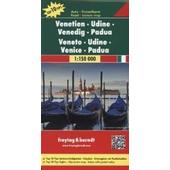  Venetien - Udine - Venedig - Padua 1 : 150 000  - Straßenkarte