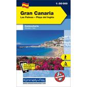  KuF Outdoorkarte Gran Canaria 1 : 50 000  - Wanderkarte