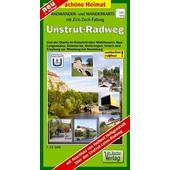  Radwander- und Wanderkarte Unstrut-Radweg 1:35 000  - Wanderkarte
