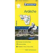  Michelin Ardeche-Haute Loire  - Straßenkarte