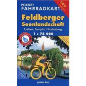  Feldberger Seenlandschaft Pocket Fahrradkarte 1 : 75 000  - Fahrradkarte