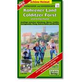  Kohrener Land, Colditzer Forst und Umgebung 1 : 50 000. Radwander- und Wanderkarte  - Wanderkarte