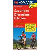  Sauerland - Diemelsee - Edersee 1 : 70 000  - Fahrradkarte