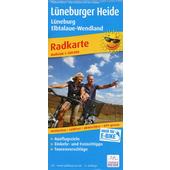  Radwanderkarte Lüneburger Heide - Lüneburg, Elbtalaue-Wendland  1:100 000  - Fahrradkarte