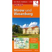  MIROW UND WESENBERG 1 : 50 000  - Karte