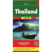  Thailand 1 : 900 000. Autokarte  - Straßenkarte
