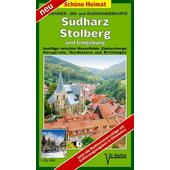  Südharz, Stolberg und Umgebung 1 : 35 000. Radwander-und Wanderkarte  - Wanderkarte