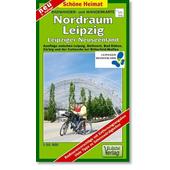  Radwander- und Wanderkarte Nordraum Leipzig 1 : 50 000  - Wanderkarte