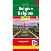  Belgien 1 : 300 000. Autokarte  - Straßenkarte