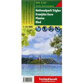  Nationalpark Triglav, Kranjska Gora, Planica, Bled 1 : 35 000  - Straßenkarte