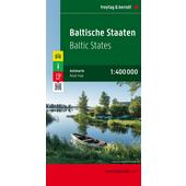  Baltische Staaten / Baltic States 1 : 400 000  Autokarte  - Straßenkarte