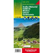  Großes Walsertal - Feldkirch - Bludenz - Laterns - Liechtenstein 1 : 50 000. WK 375  - Wanderkarte