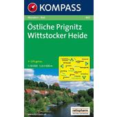 Östliche Prignitz - Wittstocker Heide 1 : 50 000  - Wanderkarte