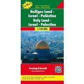  Heiliges Land - Israel - Palästina, Top 10 Tips, Autokarte 1:150.000  - Straßenkarte