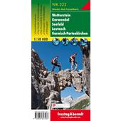  Wetterstein, Karwendel, Seefeld, Leutasch, Garmisch Partenkirchen 1 : 50 000  - Wanderkarte