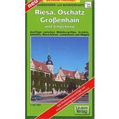  Riesa, Oschatz, Großenhain und Umgebung 1 : 50 000  - Wanderkarte
