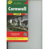  Cornwall 1 : 150 000. Autokarte  - Straßenkarte