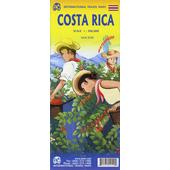  Costa Rica Travel Reference Map 1 : 300 000  - Karte