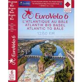  EuroVelo 6 (Atlantic - Basel) 1:100 000  - Fahrradkarte