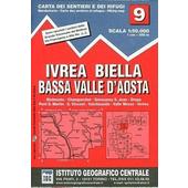 IGC Italien 1 : 50 000 Wanderkarte 9 Val d'Aosta  - Wanderkarte