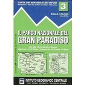  IGC Italien 1 : 50 000 Wanderkarte 03 Parco Nazionale de Gran Paradiso  - Wanderkarte