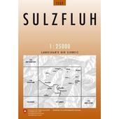  Swisstopo 1 : 25 000 Sulzfluh  - Wanderkarte