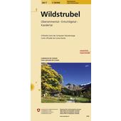  Swisstopo 1 : 50 000 Wildstrubel  - Wanderkarte