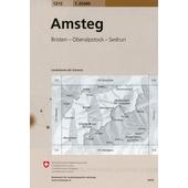  Swisstopo 1 : 25 000 Amsteg  - Wanderkarte