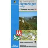  Sigmaringen Naturpark Obere Donau Freizeitkarte 1 : 50 000  - Wanderkarte